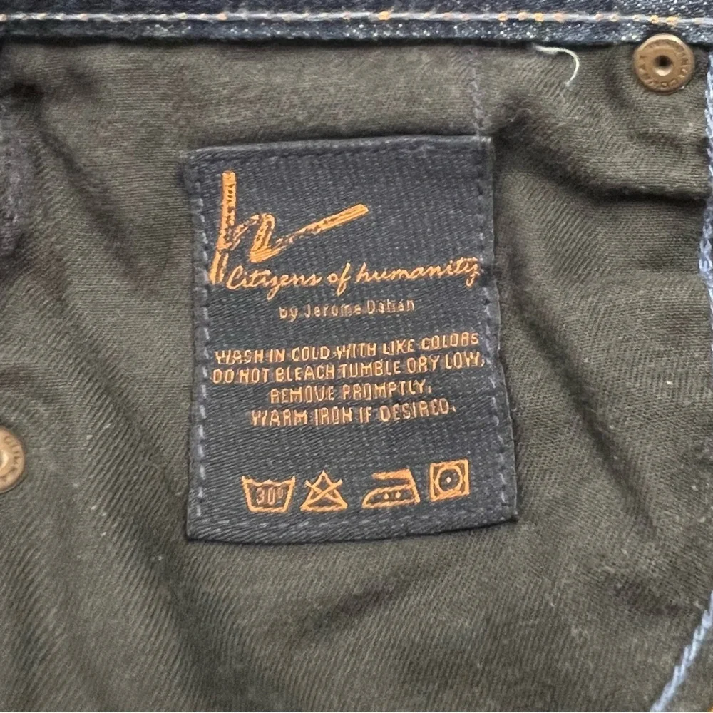 Citizens Of Humanity Men’s Size 30‎ Evans Relaxed Button Fly 100% Cotton Jeans